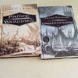 The Prince Warriors Book Set by - Brown and Gray Covers